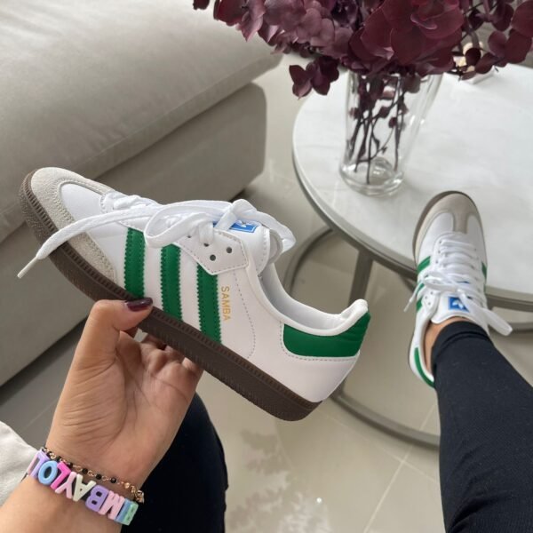 ADIDAS SAMBA BLANCA VERDE