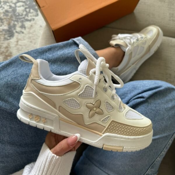 LV SKATE BEIGE BLANCA