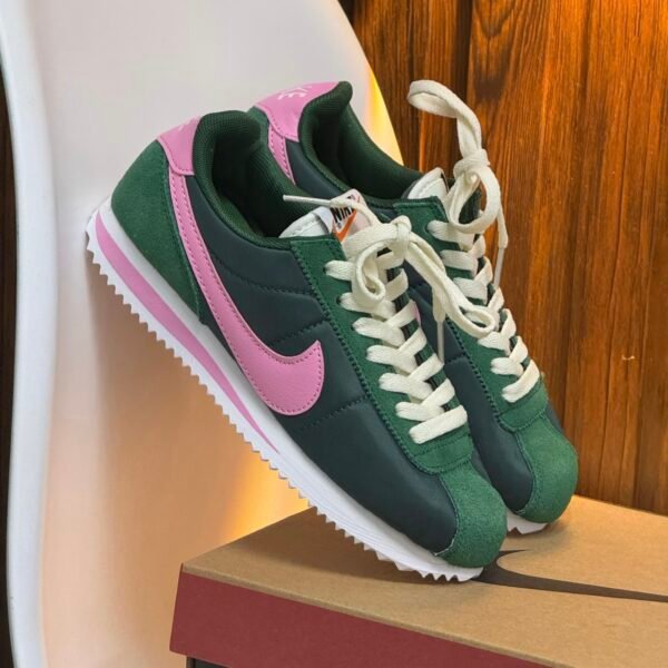 NIKE CORTEZ VERDE ROSA